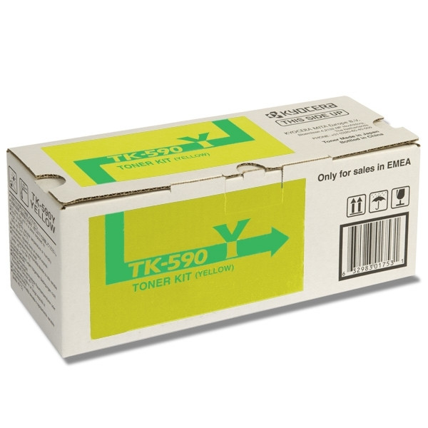 Kyocera TK-590Y toner (d'origine) - jaune 079316 - 1