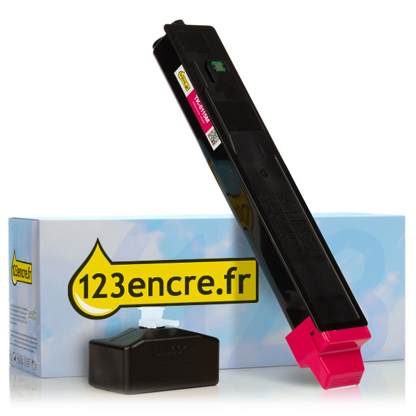 Kyocera TK-8115M toner (marque 123encre) - magenta 094459 - 1