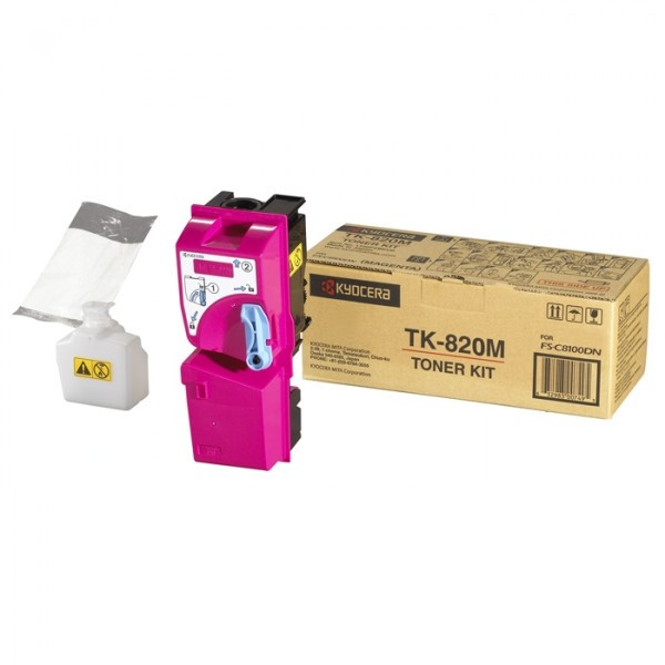 Kyocera TK-820M toner (d'origine) - magenta 079125 - 1