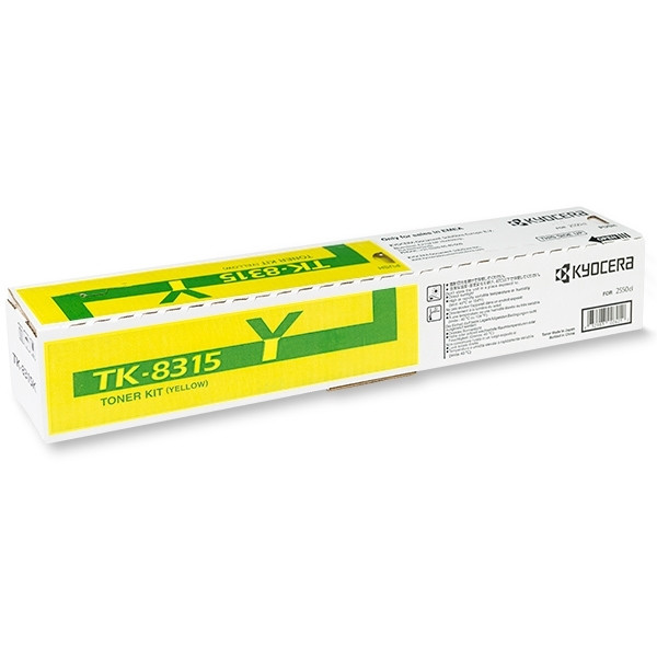 Kyocera TK-8315Y toner (d'origine) - jaune 079402 - 1