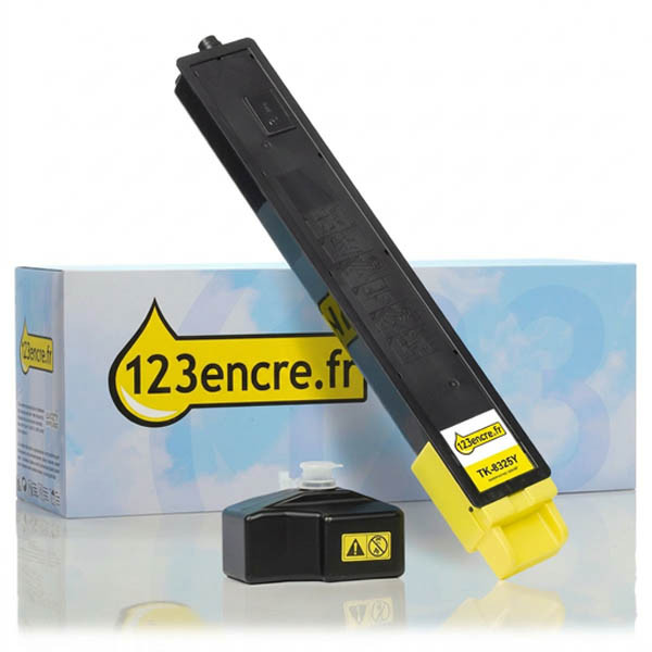 Kyocera TK-8325Y toner (marque 123encre) - jaune 094097 - 1