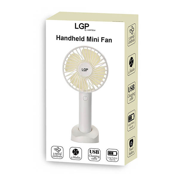 LGP ventilateur à main - blanc 828228 - 2