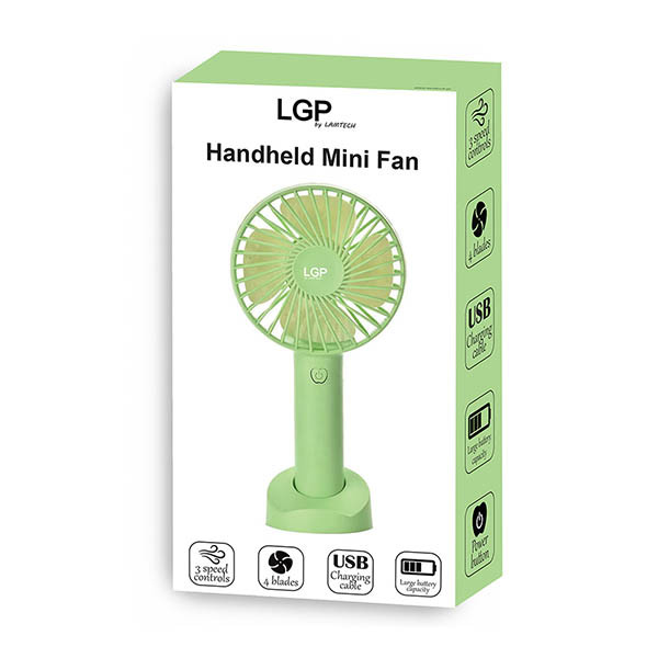 LGP ventilateur à main - vert 828226 - 2