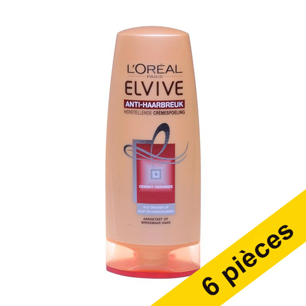 Aanbieding: 6x L'Oreal Elvive anti-haarbreuk herstellende cremespoeling (200 ml) SLO00213 - 1