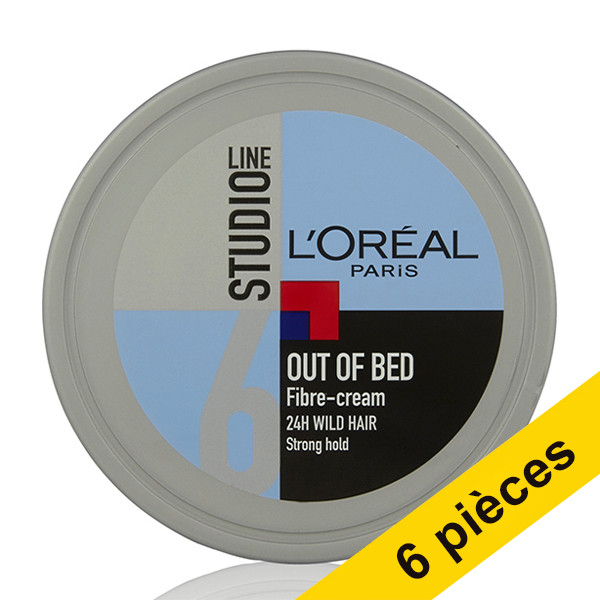 Offre: 6x L'Oréal Studio Line Out of Bed fibre-cream (150 ml) SLO00155 - 1
