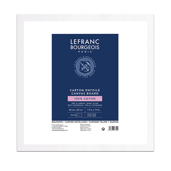 Lefranc Bourgeois Louvre toile 20 x 20 cm 405156 - 1