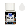 Lefranc Bourgeois Vitrail peinture pour verre et porcelaine 004 (50 ml) - blanc opaque 405113 - 1
