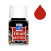 Lefranc Bourgeois Vitrail peinture pour verre et porcelaine 433 (50 ml) - rouge éclatant 405104 - 1