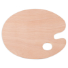Lefranc Bourgeois palette ovale bois 18 x 27 cm 405159 - 1