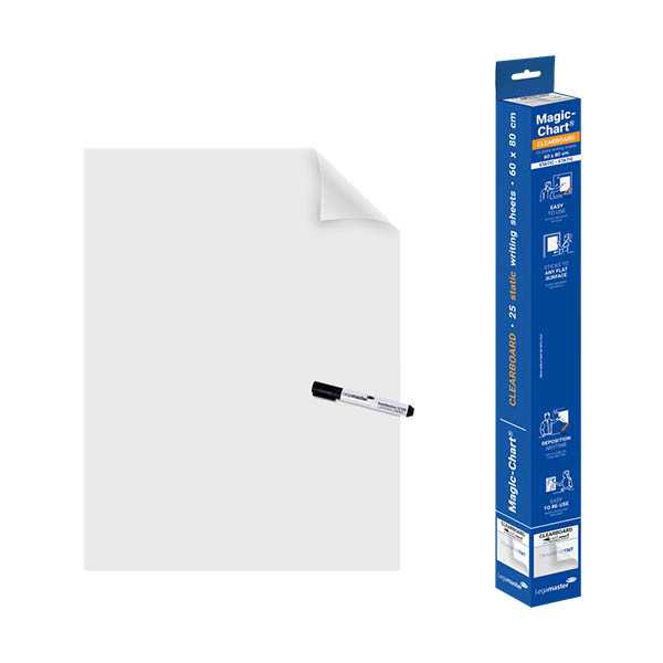 Legamaster Magic-Chart tableau transparent 60 x 80 cm (25 feuilles) 262003 - 4