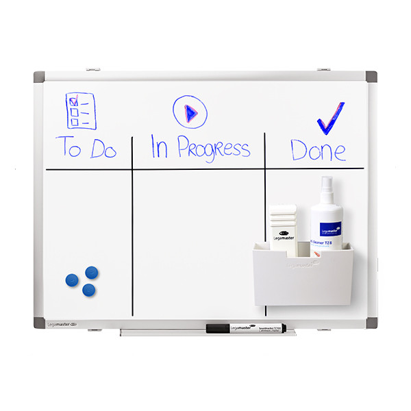 Legamaster Premium tableau blanc acier laqué magnétique 60 x 45 cm 262042 - 4