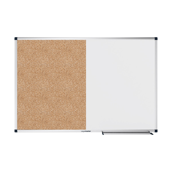 Legamaster Unite tableau combi blanc/liège 90 x 60 cm 262075 - 1