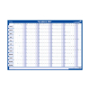 Legamaster planning annuel 2027 horizontal 60 x 90 cm ANG 262593 - 1