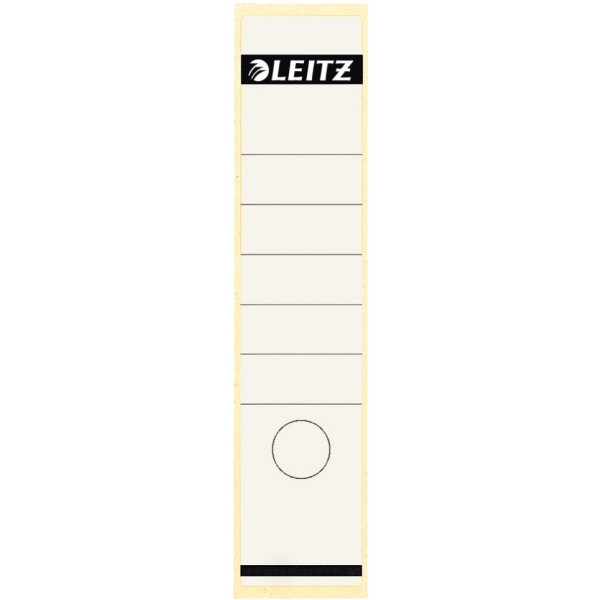 Leitz 1640 étiquettes de dos auto-adhésives larges 61 x 285 mm (10 pièces) - blanc 211028 - 1