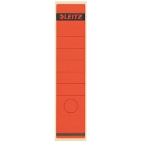 Leitz 1640 étiquettes de dos auto-adhésives larges 61 x 285 mm (10 pièces) - rouge 211032