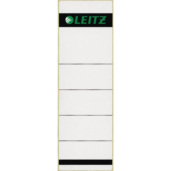 Leitz 1642 étiquettes de dos autocollantes larges 61 x 191 mm (10 pièces) - gris 211026 - 1