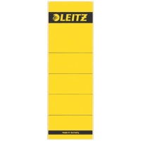 Leitz 1642 étiquettes de dos autocollantes larges 61 x 191 mm (10 pièces) - jaune 211018