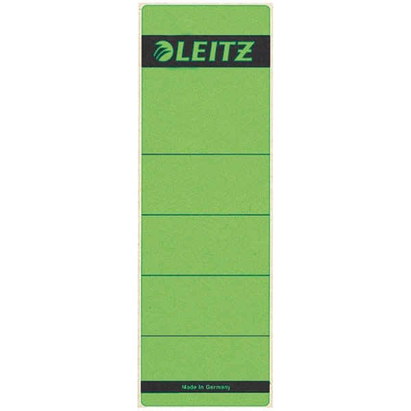 Leitz 1642 étiquettes de dos autocollantes larges 61 x 191 mm (10 pièces) - vert 211024 - 1
