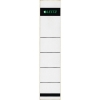 Leitz 1643 étiquettes de dos autocollantes petites 39 x 191 (10 pièces) - gris 211044 - 1