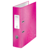 Leitz 180° WOW classeur A4 carton 80 mm - rose métallisé 202954 - 1