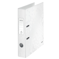 Leitz 180° WOW classeur cartonné A4 50 mm - blanc métallisé 202962