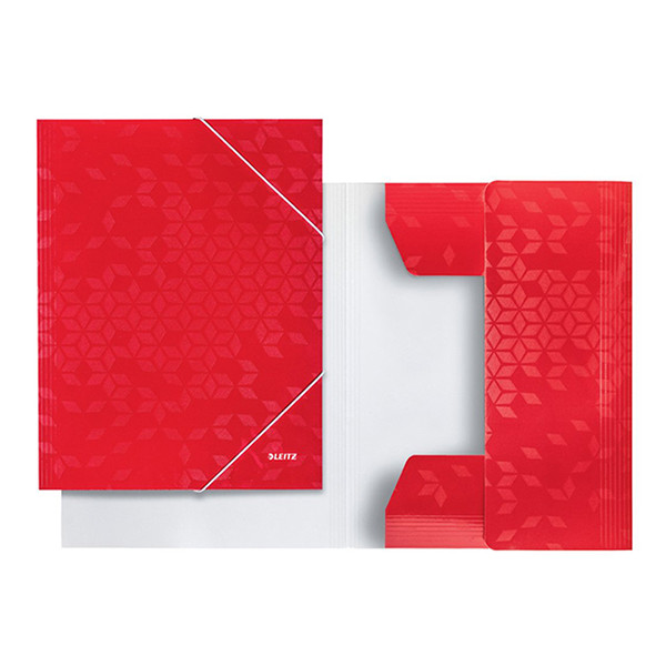 Leitz 3982 WOW farde en carton A4 - rouge 227643 - 1