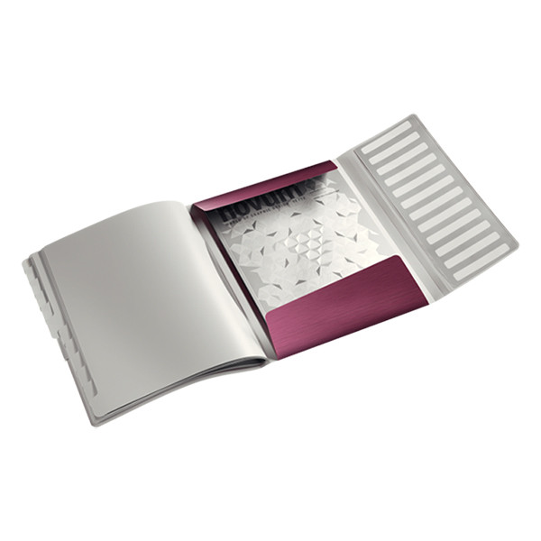 Leitz 3996 trieur Style (12 onglets) - rouge grenat 211837 - 3