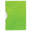 Leitz 4185 WOW ColorClip chemise à clip 30 feuilles - vert 226148 - 1