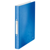 Leitz 4257 WOW classeur avec 2 anneaux en O (32 mm) - bleu métallisé 211731 - 1