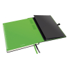 Leitz 4474 carnet broché iPad à lignes 96 g/m 80 feuilles - noir 211566 - 4