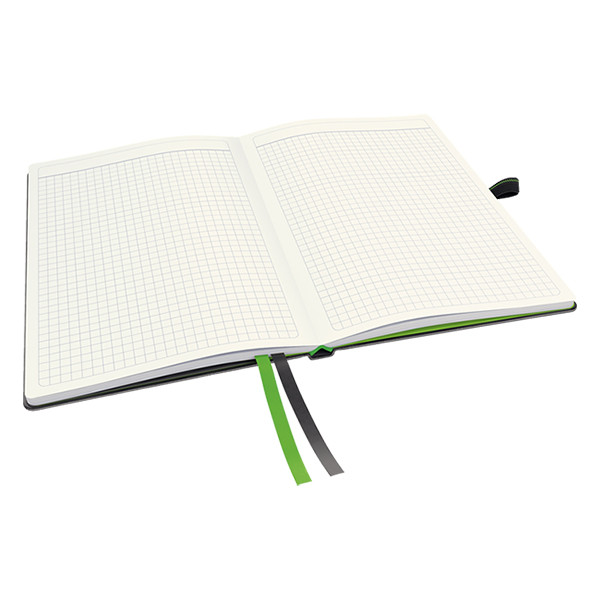 Leitz 4477 Complete carnet broché A5 quadrillé 100 g/m² 80 feuilles - noir 211548 - 4