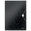 Leitz 4599 WOW chemise à  élastique en plastique A4 - noir 226135 - 1