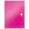 Leitz 4599 WOW farde en plastique A4 - rose métallisé 211883 - 1