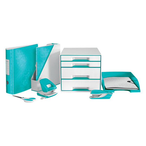 Leitz 4632 WOW album de présentation (40 pochettes) - bleu glacier métallisé 211853 - 3