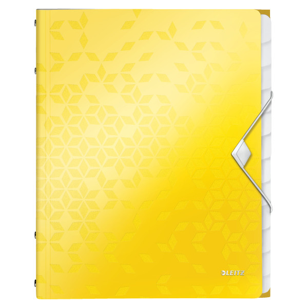 Leitz 4634 WOW trieur (12 onglets) - jaune 226158 - 1