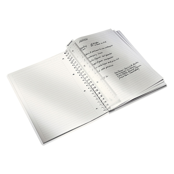 Leitz 4637 WOW cahier à spirale A4 ligné 80 g/m² 80 feuilles - menthe métallisé 211984 - 3