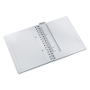 Leitz 4639 WOW cahier à spirale A5 ligné 80 g/m² 80 feuilles (2 trous) - noir 226224 - 3