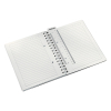 Leitz 4639 WOW cahier à spirale A5 ligné 80 g/m² 80 feuilles (2 trous) - rose métallisé 211993 - 4