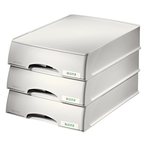 Leitz 5210 Plus bac à courrier avec tiroir - gris 202522 - 3