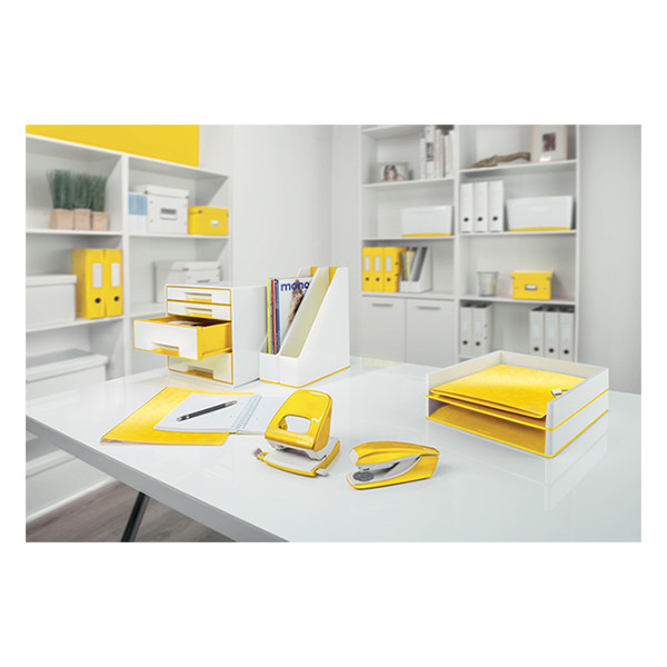 Leitz 5213 WOW module de classement (4 tiroirs) - jaune 226167 - 4