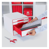 Leitz 5213 WOW module de classement (4 tiroirs) - rouge 227651 - 4
