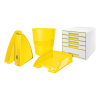 Leitz 5214 WOW module de classement (5 tiroirs) - jaune 226168 - 3