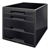 Leitz 5252 module de classement (4 tiroirs) - noir/gris 226057 - 1