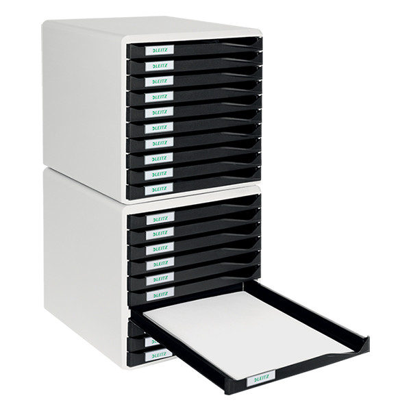 Leitz 5281 module de classement (10 tiroirs) - noir 211220 - 3