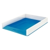 Leitz 5361 WOW bac à courrier bicolore - bleu/blanc 226037 - 1