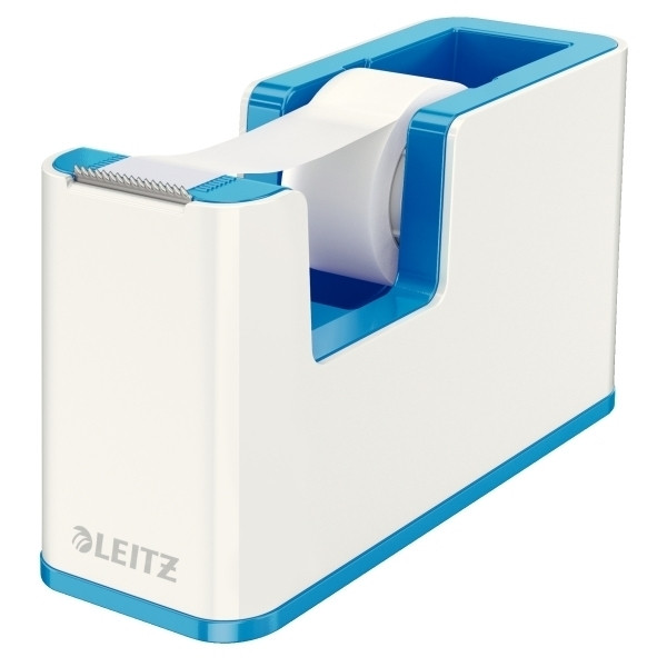 Leitz 5364 WOW dévidoir de ruban adhésif - blanc/bleu 226045 - 1