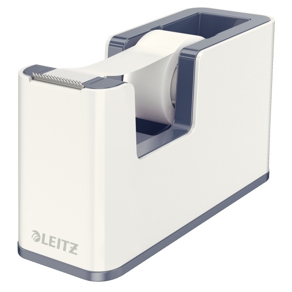 Leitz 5364 WOW dévidoir de ruban adhésif - blanc/gris 226043 - 1