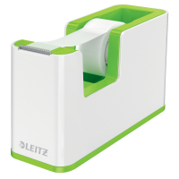 Leitz 5364 WOW dévidoir de ruban adhésif - blanc/vert 226274
