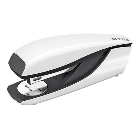 Leitz 5502 NeXXt WOW agrafeuse en métal (30 feuilles) - blanc métallisé 226051 - 1