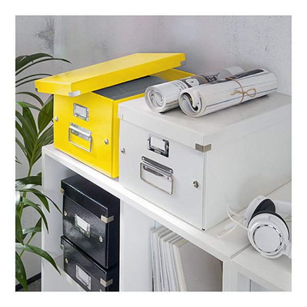 Leitz 6041 WOW boîte pour CD - jaune 226260 - 4
